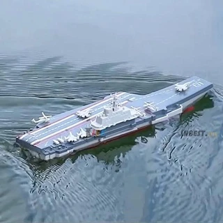 เรือรบบังคับวิทยุ เรือรบ เรือรบ แบบไร้สาย ควบคุมระยะไกล ของเล่นสําหรับเด็กผู้ชาย ของขวัญเด็ก RC