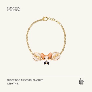 FAIRY TALES - Corgi Bracelet สร้อยข้อมือหมาคอร์กี้ / สร้อยข้อมือรูปสัตว์