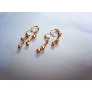 Super Sale ต่างหูตุ้งติ้ง ระย้าหน่อยๆ สวยเก๊เก๋