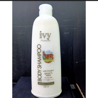 IVY Body shampoo สบู่เหลวนมแพะ  ขนาด 1000 ml