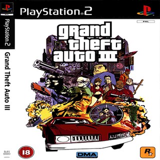 แผ่นเกมส์ PS2 (คุณภาพ) Grand Theft Auto III