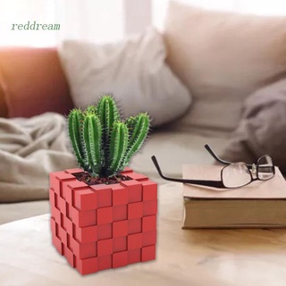 Redd แม่พิมพ์เรซิ่น รูปกระถางดอกไม้ สําหรับทําคอนกรีต DIY