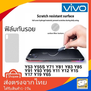 ฟิล์มหลังเคฟล่า VIVO Y53 Y55s Y71 Y81 Y83 Y85 Y91 Y93 Y95 Y11 Y12 Y15 Y17 Y19 Y65