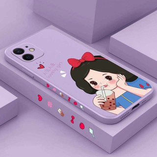 เคสโทรศัพท์ปิกาจูสีดำ ซิลิโคนนิ่ม เคส i12 เคส APPLE 12PROMAX เคสไอโฟน7พลัส ทั้งหมดเป็นรูปสี่เหลี่ยมผืนผ้าi7+ เคส iPhone 8P 6+ เคสไอโฟน 11เคสไอโฟนxsmax เคสไอโฟนXR สีม่วง เคสi11 เคส6plus เคสiPhone11 iPhonexr เคส8พลัส เคสไอโฟนXS