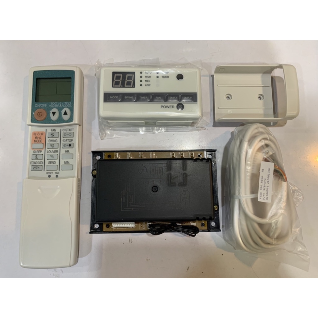 ดิจิตอลเทอร์โมสตัทไร้สาย R03/DT6  , ชุดคอนโทรลไร้สาย R03/DT6 Wireless งานแอร์