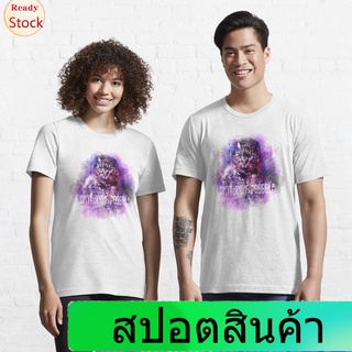 เสื้อยืดแขนสั้น Galaxy Space Cat Astronaut Watercolor Classic T-Shirt Essential T-Shirt Popular T-shirts