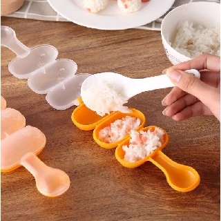 งานญี่ปุ่น แม่พิมพ์ข้าวปั้นแบบเขย่า ปั้นข้าว (Shake Rice Ball Mold Sushi Making Tools)