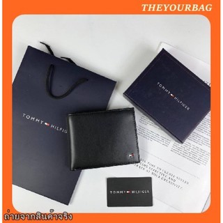 กระเป๋าสตางค์ผู้ชาย TOMMY HILFIGER Short Wallet  ของแท้พร้อมส่ง❤️