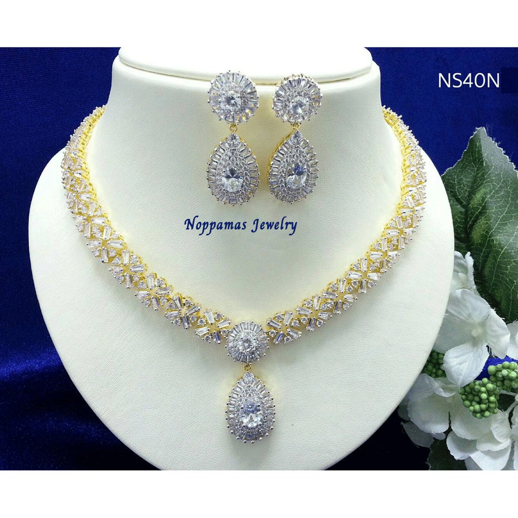 สร้อยคอพร้อมต่างหู NS40N