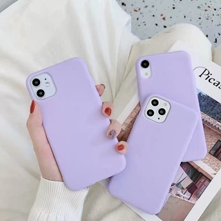 เคสโทรศัพท์ซิลิโคนสีม่วงสําหรับ Samsung A31 A51 A21S A11 A20S A 21 A71 A30S A 20 A 30 A50 A70 A6 A 7 A8 Plus 2018