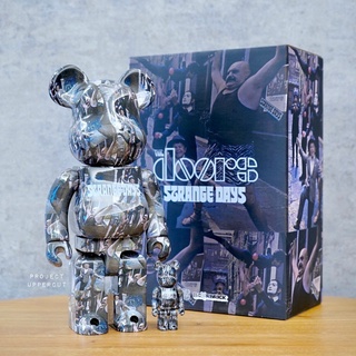 BE@RBRICK 400%+100% The Doors "STRANGE DAYS" [New]