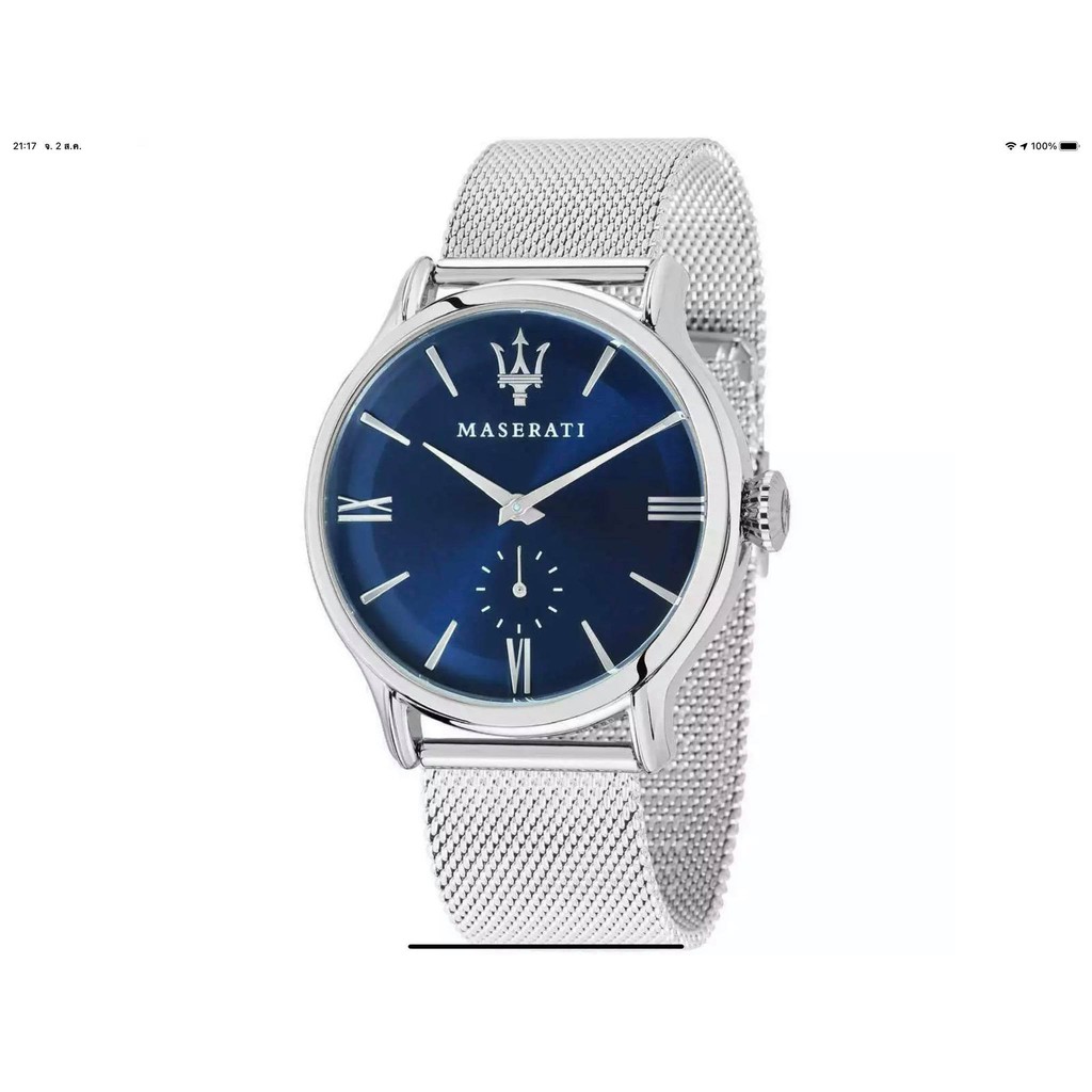 นาฬิกา MASERATI MEN'S R8853118006 EPOCA QUARTZ พร้อมกล่อง (ใหม่)