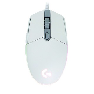 LOGITECH OPTICAL MOUSE (G102) LIGHTSYNC GAMING WHITE XzbU