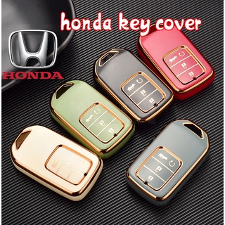 เคสกุญแจรีโมทรถยนต์ สําหรับ Honda Civic CRV HRV BRV City Accord 2014 to 2020