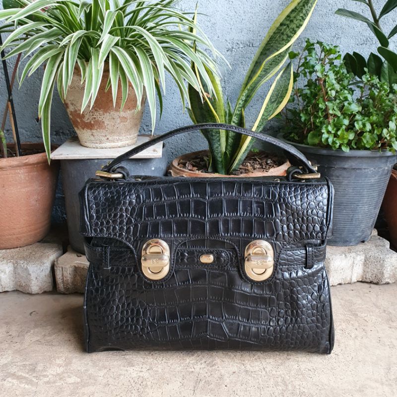 กระเป๋า Lancel leather handbags (ของแท้มือสอง)
