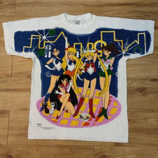 SAILOR MOON OVERPRINT ©1996 เสื้อลายการ์ตูน การ์ตูนญี่ปุ่น เซเลอร์มูน