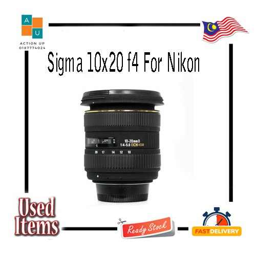 เลนส์ Sigma 10x20 f4 สําหรับ NIKON (มือสอง)