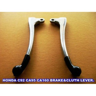 HONDA BENLY C92 CA95 CA160 125 150 BRAKE &amp; CLUTCH LEVER HAND SET  // คันเบรก คันคลัทช์ เซ็ทคู่ สินค้าคุณภาพดี