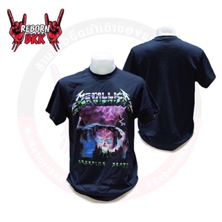เสื้อวง Metallica ลิขสิทธิ์แท้100%