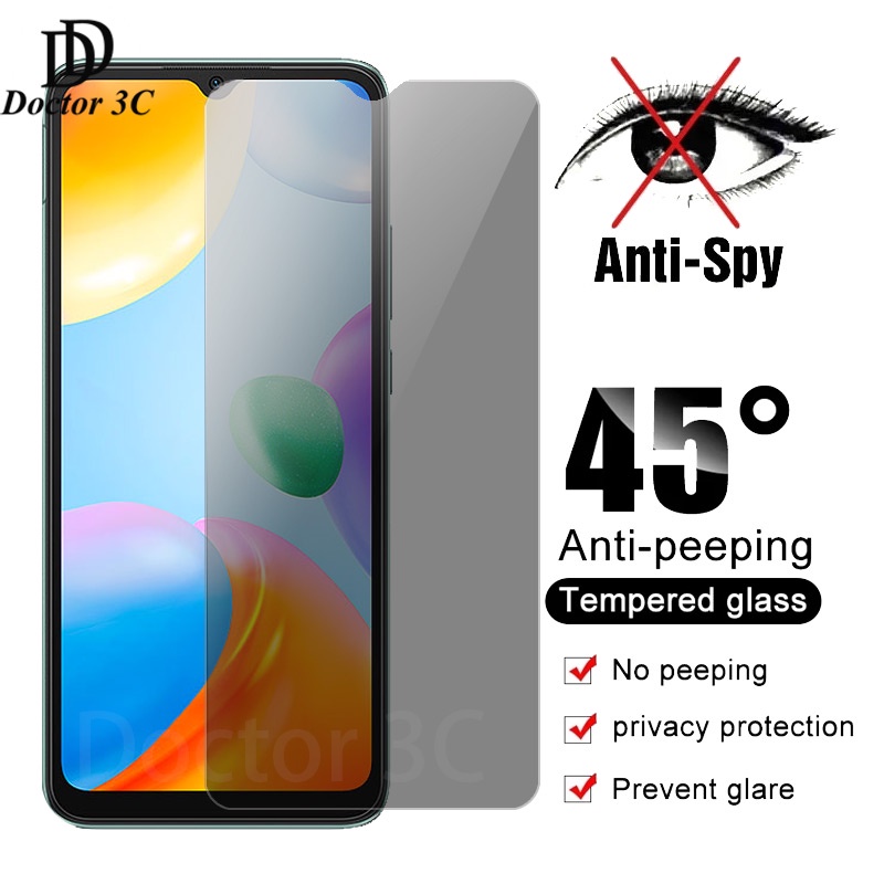 Anti Spy ความเป็นส่วนตัวกระจกนิรภัยสําหรับ Redmi Turbo 4 A4 A3 15 15C 14C 14R 13 13C 12C 11A A2 A1 1
