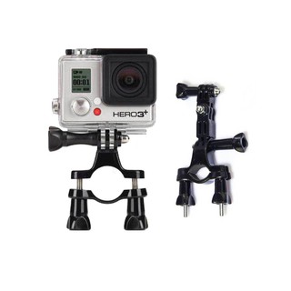 ตัวล็อค BICYCLE HANDLEBAR 3-WAY ADJUSTABLE PIVOT ARM กับแฮนด์จักรยานหรือมอเตอร์ไซค์