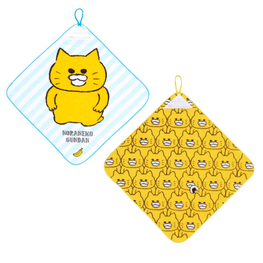 ผ้าเช็ดมือลายแก๊งเหมียวจอมป่วน (Noraneko hand towel)