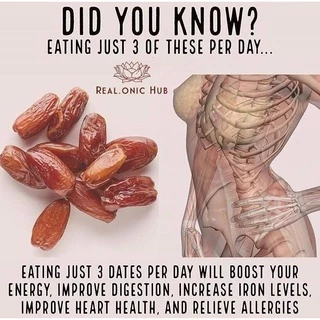เม็ดใหญ่ เนื้อนุ่ม 😍อินทผาลัม เดทเรทนัว 💖Premium Deglet Nour Dates💖ผลไม้อบแห้ง💝Pure & Chemical-Free💝 No Added Sugar
