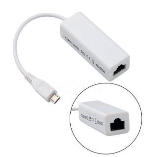 อะแดปเตอร์แปลง micro usb 2 . 0 ไปยัง rj 45 ethernet lan 100 mbps