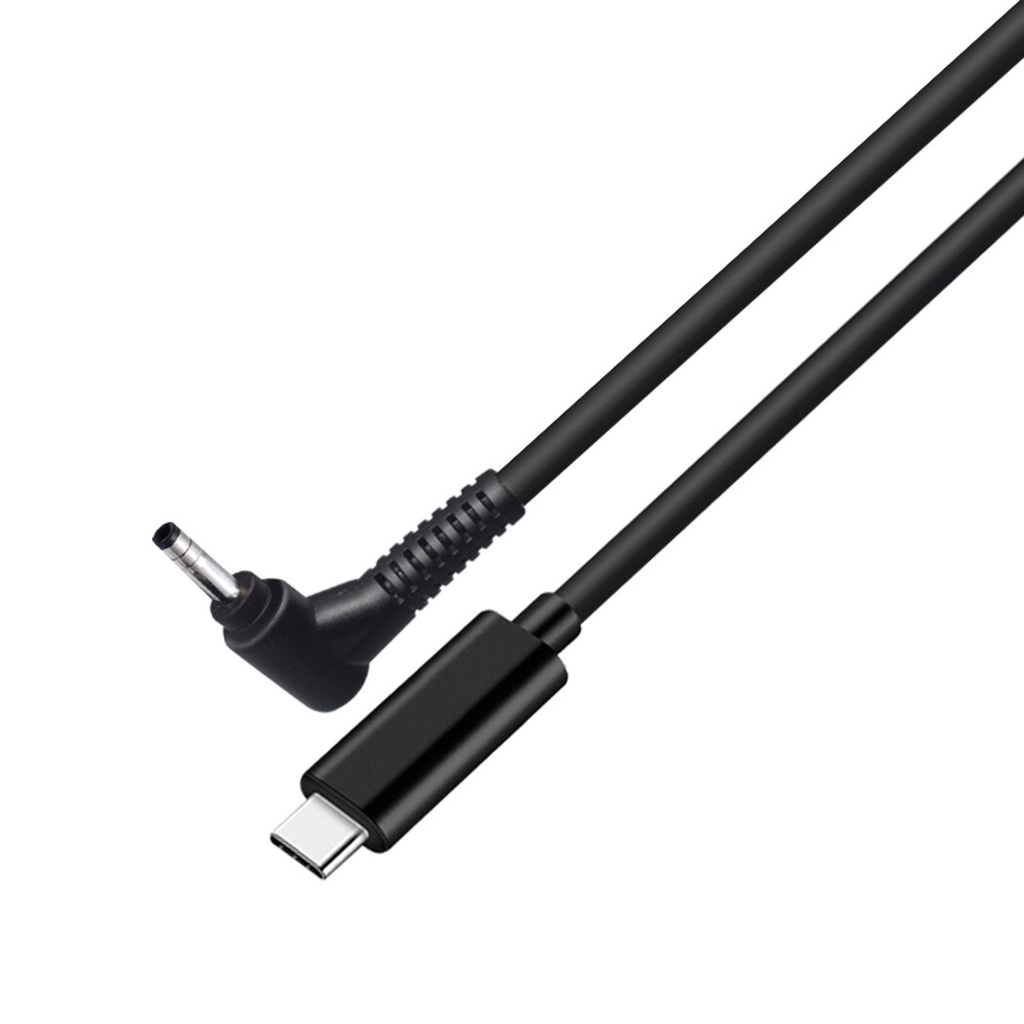 1.5M/4.9FT Type-C หัวชายถึง 4.0*1.7 มม.PD Emulator สายชาร์จเร็ว,USB-C ถึง 4017 สายชาร์จ