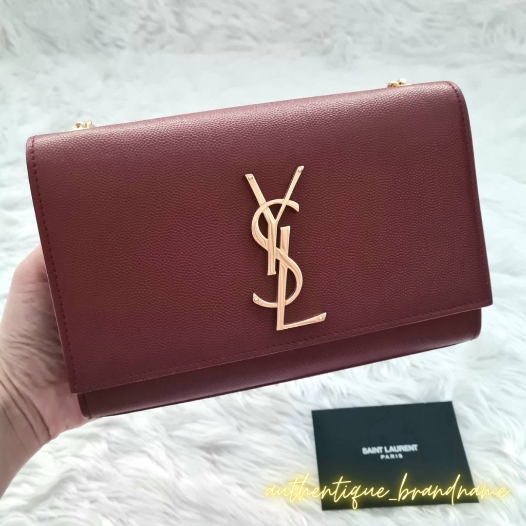 NEW YSL Small Kate Leather Shoulder Bag