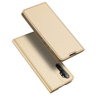 เคสโทรศัพท์มือถือแบบประกบสําหรับ Xiaomi Mi Note 10 Lite แบบตั้งได้สําหรับ Wallet Stand Magnetic PU Leather Flip Case DUX DUCIS Soft Stand Magnetic Anti-fall Shell