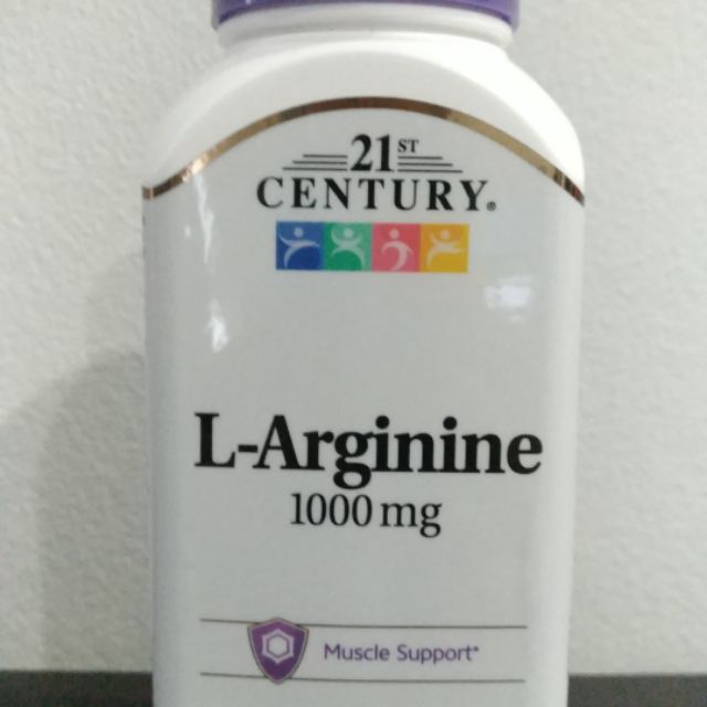 21st Century, L-Arginine, 1,000 mg, 100 Tablets