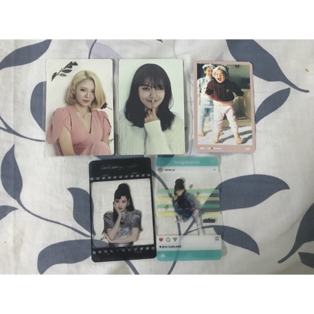 Photocard Snsd #girlsgeneration