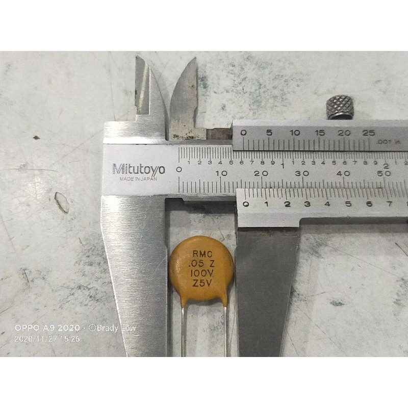 FENDER GUITAR 0.05UF 100V VINTAGE CERAMIC DISC CAPACITOR