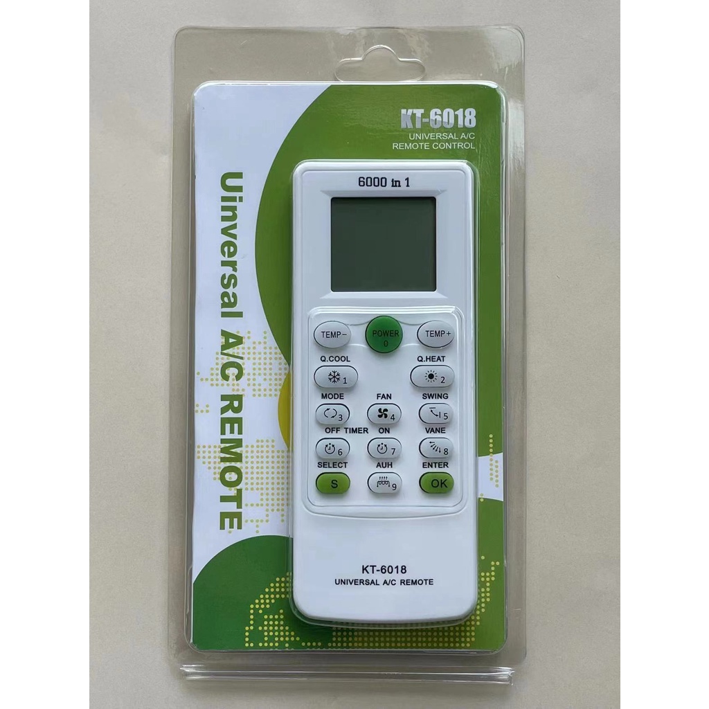 CRC1801 Universal AC Remote สําหรับ AUX LG Gree Fujitsu Midea Dakin Air Conditioner
