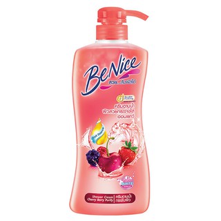 BENICE บีไนซ์ ครีมอาบน้ำเบอร์รี่พลัส 450มล.สีแดง