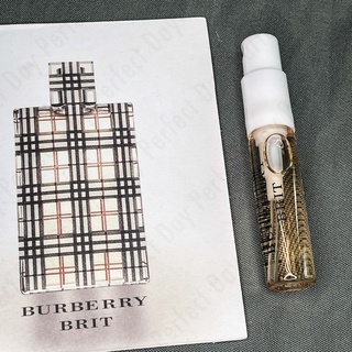 「น้ำหอมขนาดเล็ก」Burberry Brit Eau de Parfum, 2004 2ML