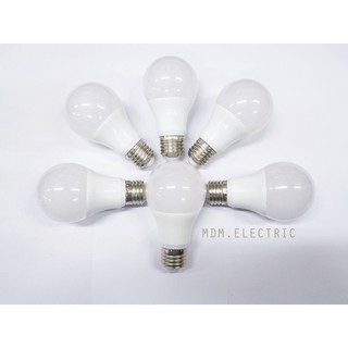 MDM.Electric หลอดไฟ LED BULB FSL ขั้ว E27 ขนาด 9w. ( แสงสีเหลือง Warm white แพ็ค 6 หลอด )