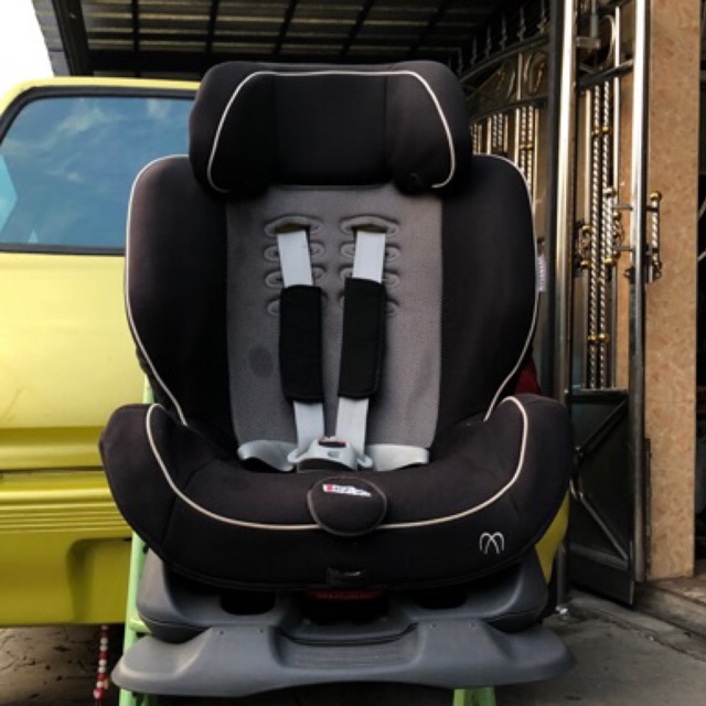 คาร์ซีทมือสอง AILEBEBE รุ่น New Zutto 3 Style สีดำเทา สภาพใหม่