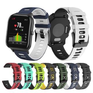สายนาฬิกาข้อมือซิลิโคนสําหรับ huami amazfit gts/amazfit bip lite/amazfit gtr 42 มม.