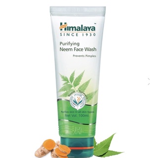 Himalaya Neem Face Wash 100 ml หิมาลายาเจลล้างหน้าสะเดาลดสิว