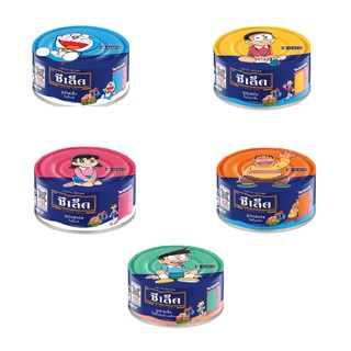 [Doraemon Series] SEALECT แพ็ค 4 ซีเล็คทูน่าสเต็กและแซนวิช 165g (เลือกสูตรได้)