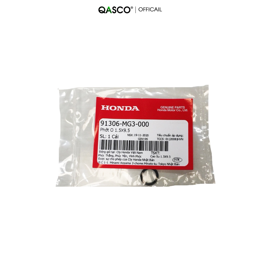 HONDA 1.5X9.5 O-Ring Seal ที่ใช้ร่วมกันได้หลายคัน QA(91306MG3000) _(6)