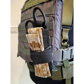 ซองใส่ที่รัดห้ามเลือดและกรรไกรแพทย์ Pantac Ind. Molle Tourniquet/Shere Holder