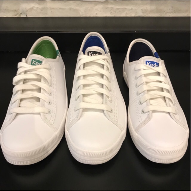 แท้ หนังสีขาว 3 มี รองเท้า Keds แบบ