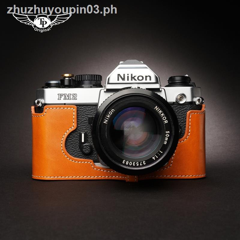 ✓◕TP กระเป๋ากล้อง Nikon Nikon FM2 FM3A ที่จับปกหนัง FE2 ฝาครอบป้องกัน FM10 หนังวัวทํามือ