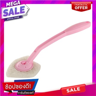 แปรงขัดสุขภัณฑ์เข้าซอก SCOTCH-BRITE สีขาว/ชมพู แปรงทำความสะอาด SANITARY SCRUB BRUSH SCOTCH-BRITE WHITE/PINK อุปกรณ์ทำควา