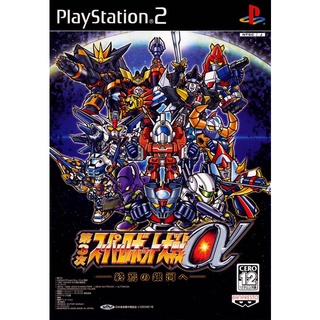 แผ่นเกมส์PS2 Dai-3-Ji Super Robot Taisen Alpha: Shuuen no Ginga e PS2 เกมเพล2  ps2