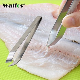 WALFOS คีมถอนขนสแตนเลส ปัตตาเลี่ยน ปัตตาเลี่ยน ไก่ กระดูกปลา…