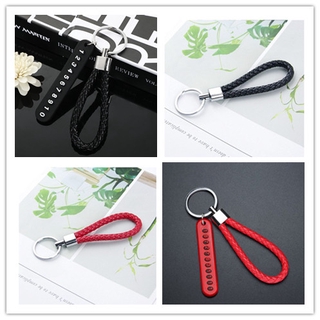 Car Anti-lost Keychain with Phone Number Ornaments Diy Anti-drop Key Chain